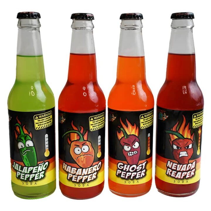 Spicy Hot Pepper Sodas