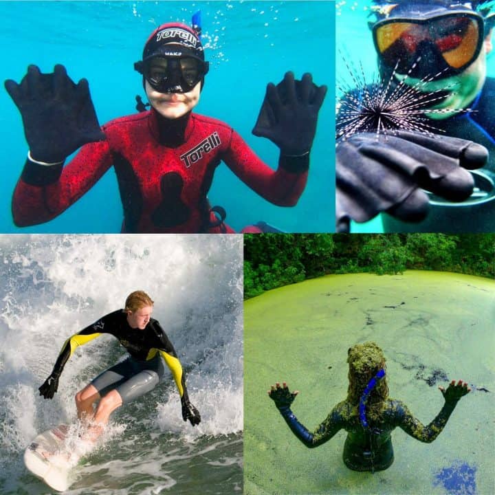 DarkFin Webbed Swimming Gloves – Wicked Gadgetry