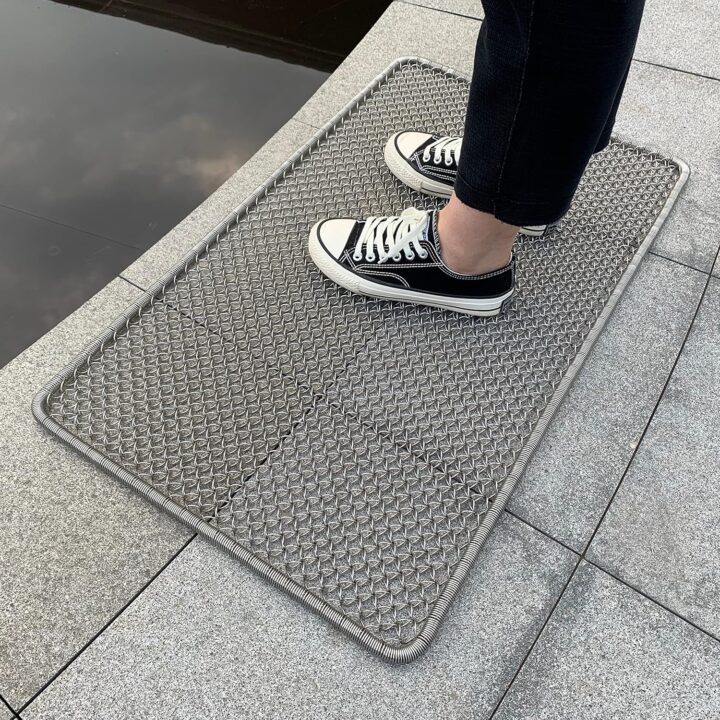 Metal Scraper Door Mat